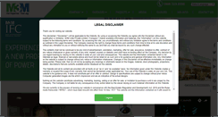 Desktop Screenshot of m3mindia.com