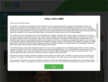 Tablet Screenshot of m3mindia.com